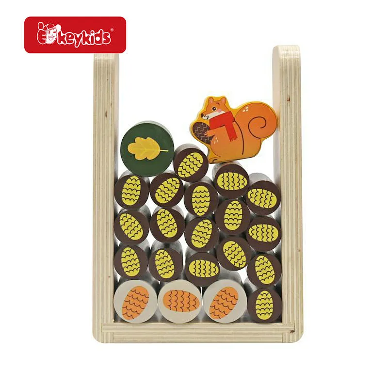 Customize Early Educational Toy Cartoon Owl Wooden Jigsaw Puzzle For Kids W14A383